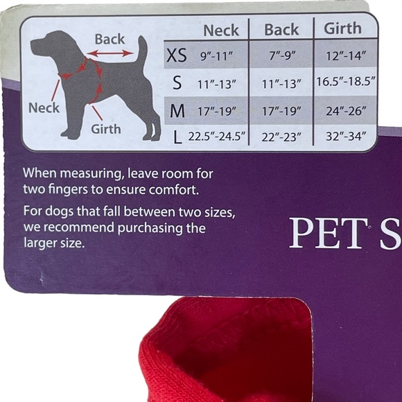 NWT Heart to Tail "On the Naughty List" Red Sweatshirt Sequin X-mas Hoodie Small - Picture 9 of 10